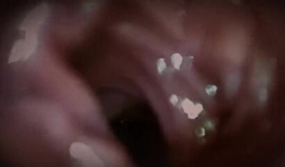 Slutty brunette giantess wants a rough anal play