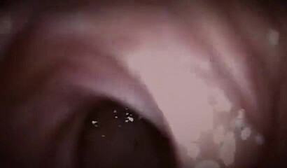 Slutty brunette giantess wants a rough anal play