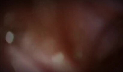 Slutty brunette giantess wants a rough anal play