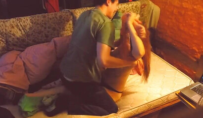 Foxy redhead can't stop screaming as she gets nailed