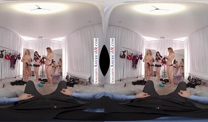 Linzee Ryder, Natasha Starr, Sam Shock group sex HD porn