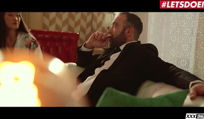 Asian skank Katana seduces step dad Pablo Ferrari