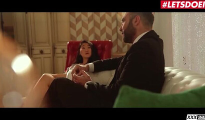 Asian skank Katana seduces step dad Pablo Ferrari