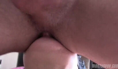 Anal destruction for a dirty MILF with a fat ass